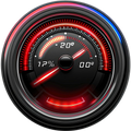 MotoGauge M300 Speedometer – LED Display
