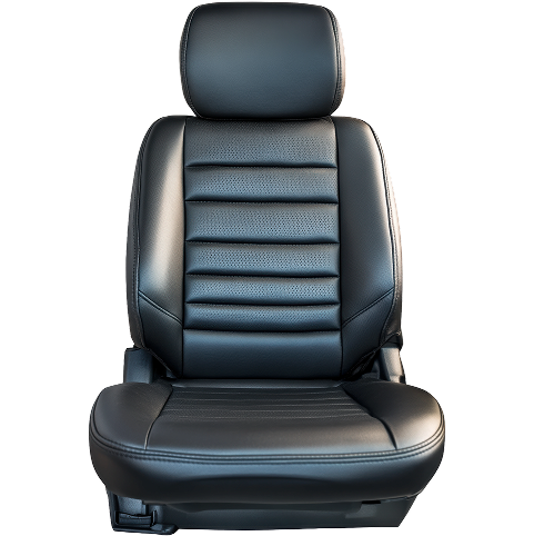 EliteDrive ED700 Premium Leather Seat – Black Finish